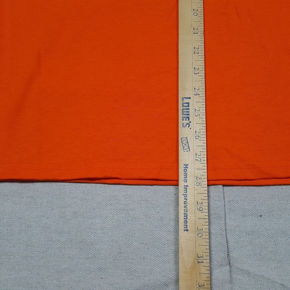 Auburn Tigers Shirt Mens Medium Orange Short Sleeve Spell Out 2010 Champions - Picture 5 of 11